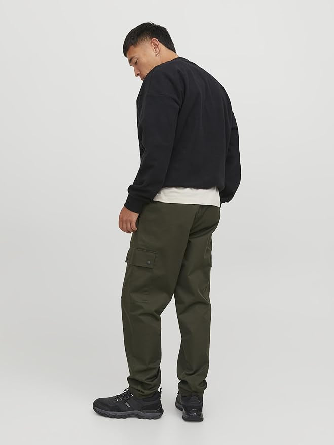JACK & JONES Pantalon Cargo Pantalon Cargo Wide Fit