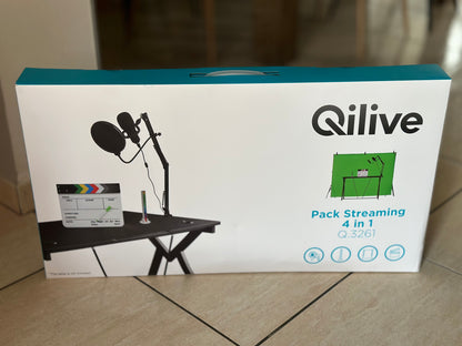 Pack streaming 4 en 1 - neuf - Qilive Neuf
