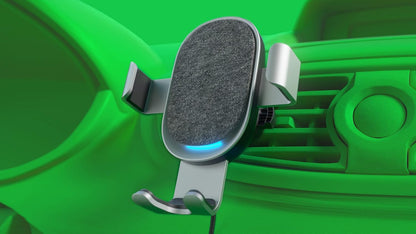Xmoove - Support Voiture avec Charge sans Fil Rapide Qi - 10W - POWERCAR Contact Inter