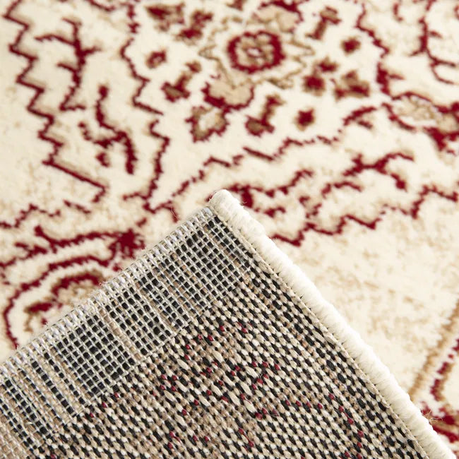 Tapis marron rectangulaire Iris, l.60 x L.110 cm