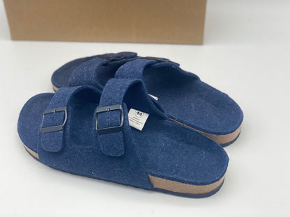 Sandales mule Jack et Jones Bleu marine taille 44