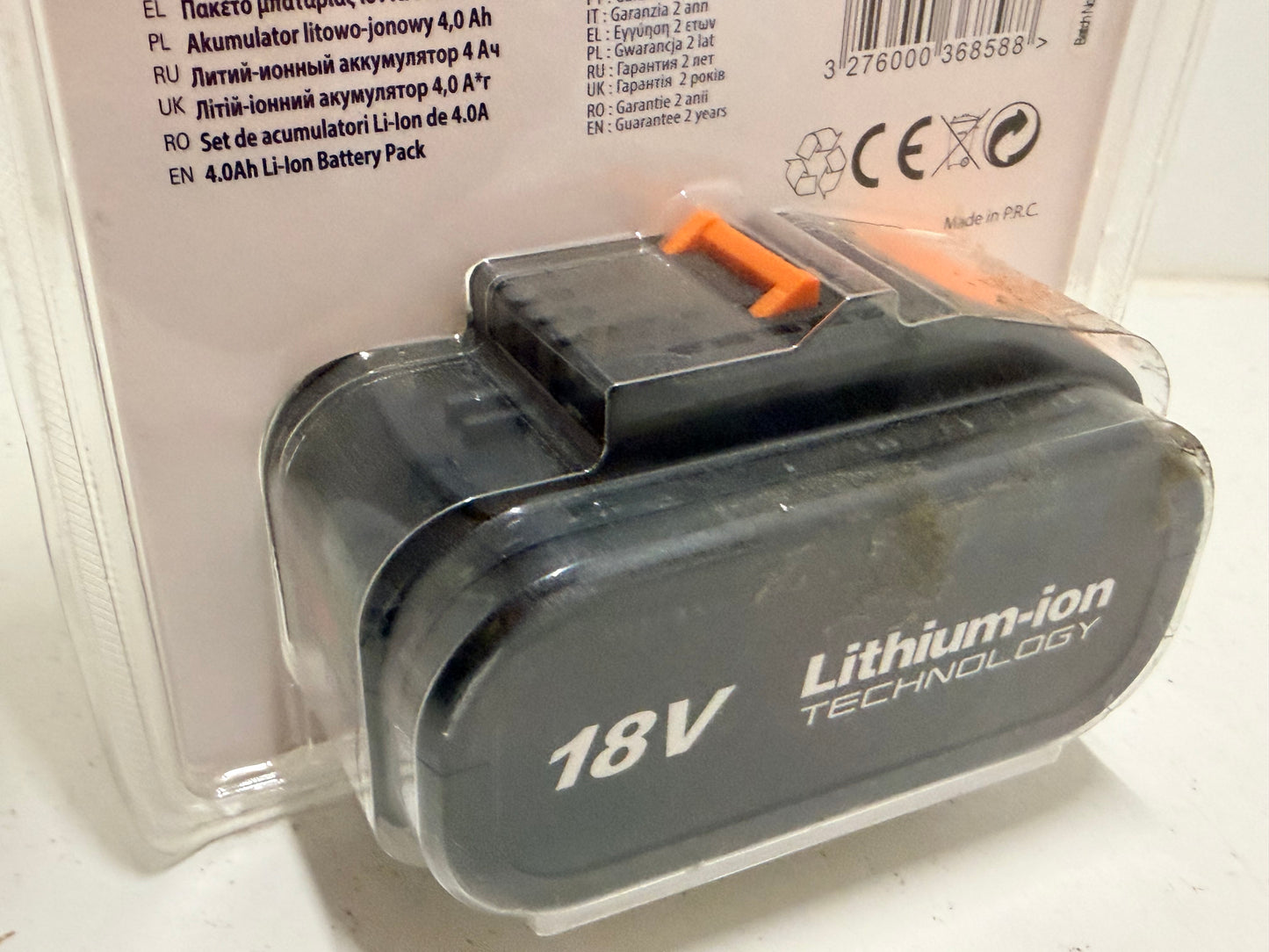 Batterie DEXTER POWER, 18 V, 4 Ah lithium-ion