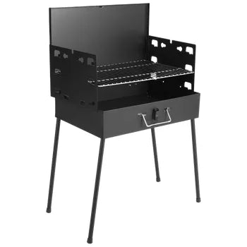 Barbecue charbon de bois Camping intra compact pliable portable