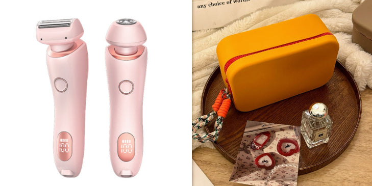 Épilateur Precision-Silk 2-en-1 – Rechargeable USB & Têtes Interchangeables