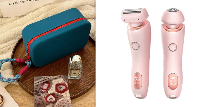Épilateur Precision-Silk 2-en-1 – Rechargeable USB & Têtes Interchangeables