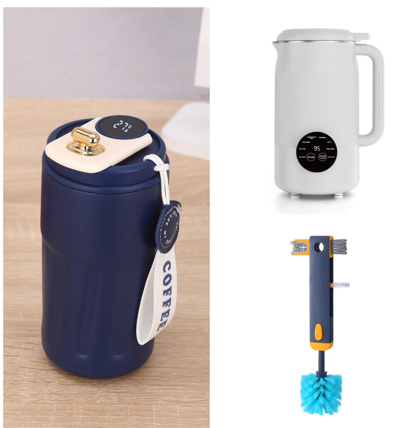 Thermos "Smart-Temp" 450ml – Affichage LED Tactile & Acier Inoxydable