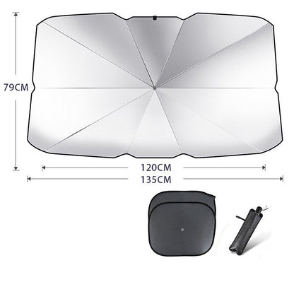 Parasol Parapluie Protection UV Pour Pare-brise de voiture pliable Isolation thermique