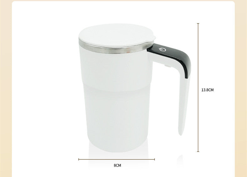 Tasse à café électrique magnétique automatique rechargeable USB IP67 Acier inoxydable étanche sans danger pour les aliments pour le thé de jus Milksha