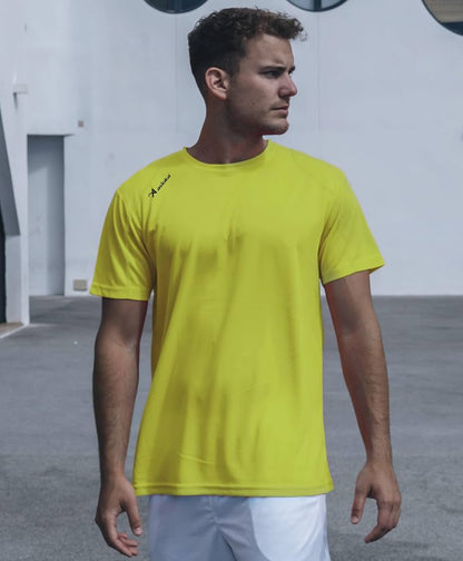 T-Shirt Technique pour Homme, Sport, Manches Courtes, Mesh | Vêtements de Sport d'été Respirants à séchage Rapide | Idéal pour la Salle de Sport, l'entraînement, Les Loisirs et Le Fitness