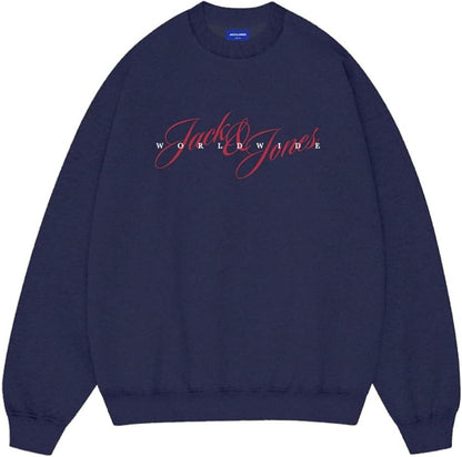 JACK & JONES Jorinwood Lot de 2 Sweat-Shirts à col Rond Homme