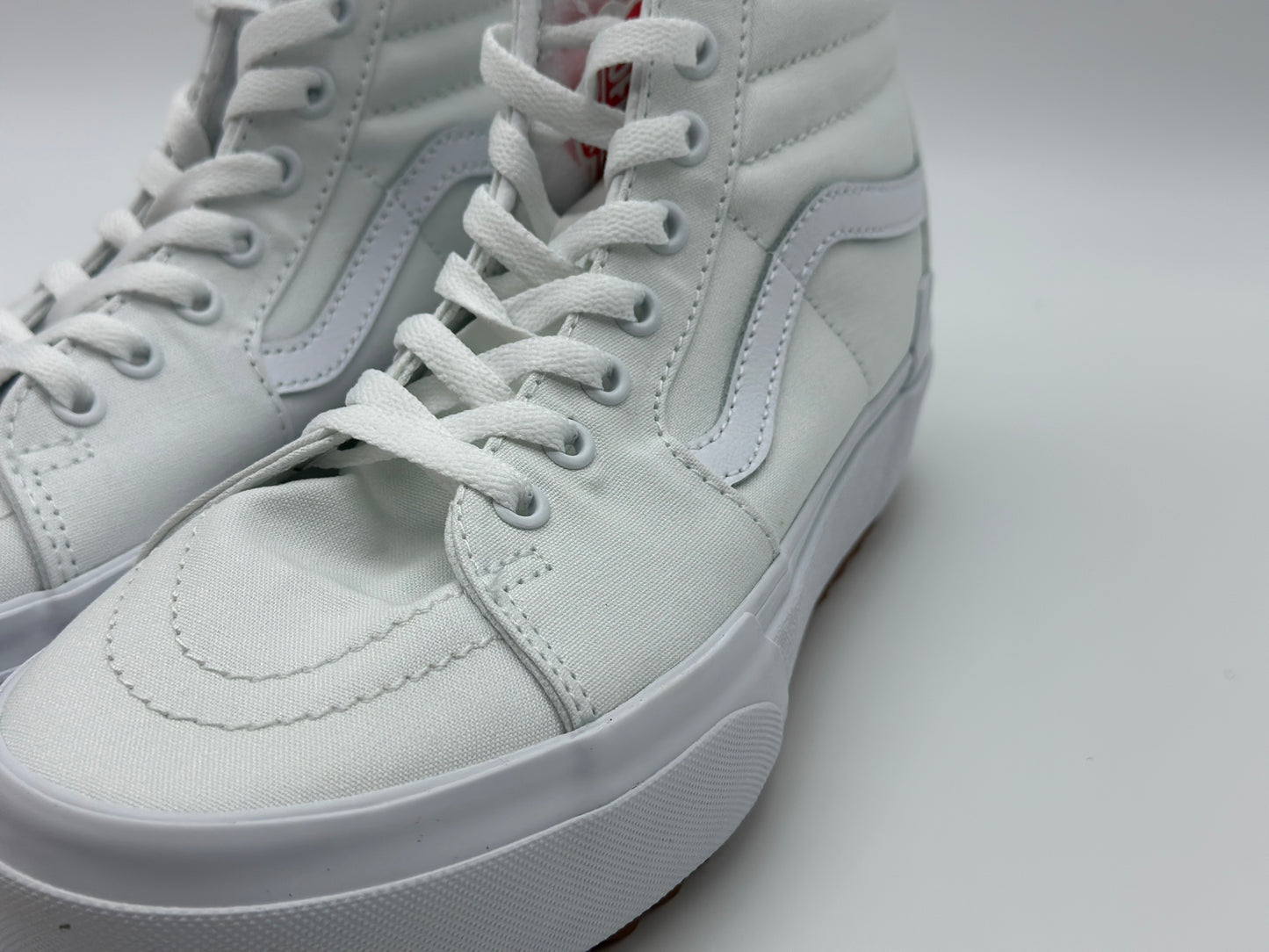 Nouvelles Vans Sk8-Hi VR3 Suede Blanc De Blanc White Sneakers High-Top
