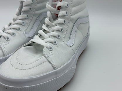 Nouvelles Vans Sk8-Hi VR3 Suede Blanc De Blanc White Sneakers High-Top