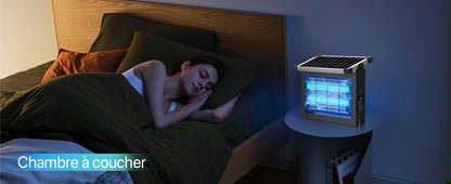 Lampe Anti Moustique, 4500V Anti Moustique Extérieur Solaire électrique, USB C Étanche neuf