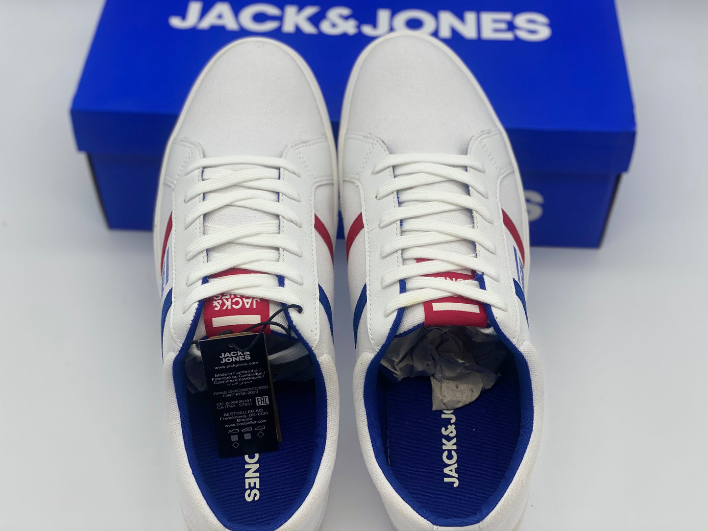 Sneakers blanc jack&jones neuves taille 44