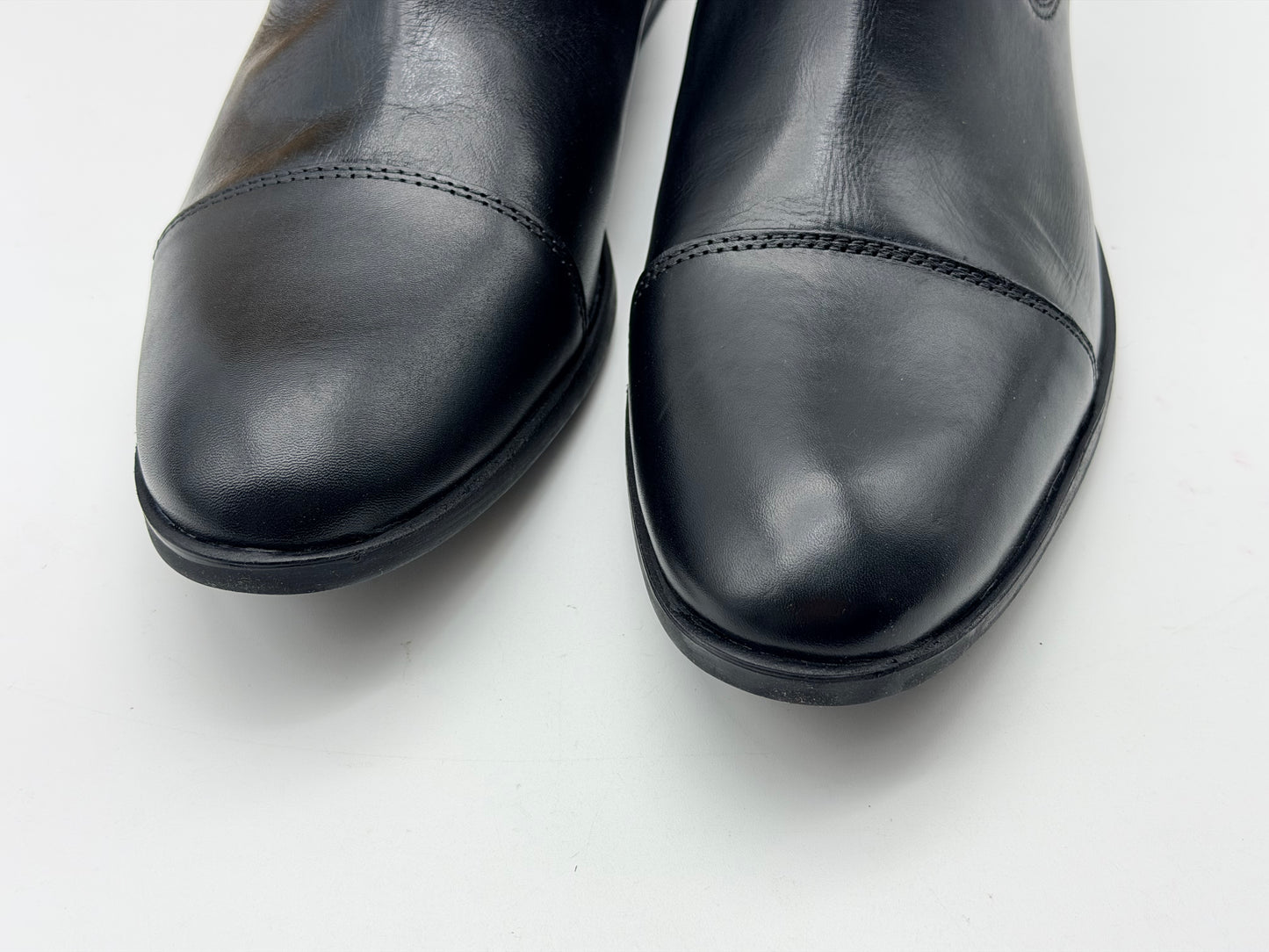 Bottines NOIR Homme motif Uni A enfiler