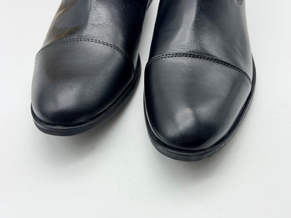 Bottines NOIR Homme motif Uni A enfiler