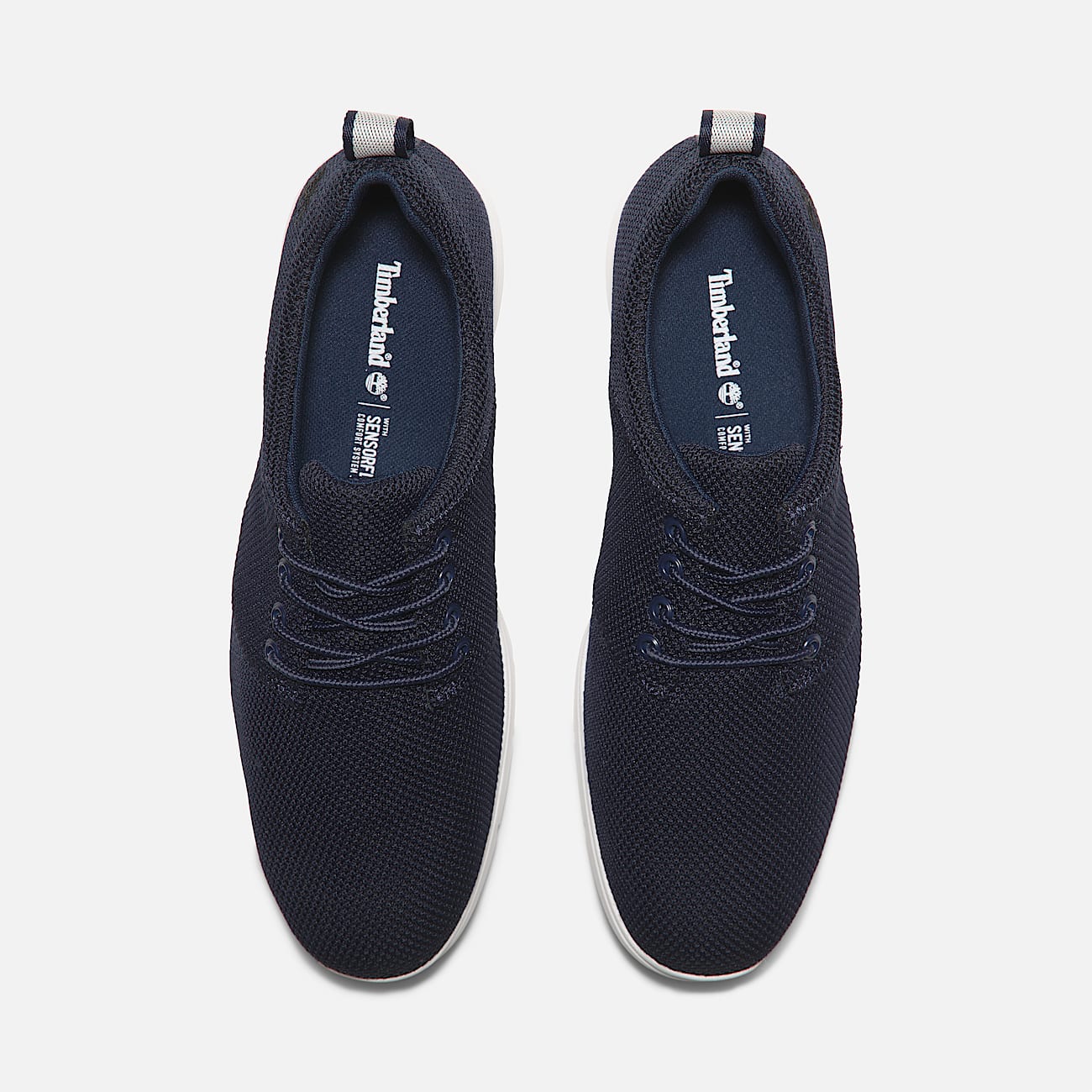 Timberland Baskets basses à lacets pour homme en bleu foncé