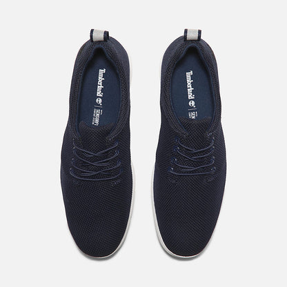 Timberland Baskets basses à lacets pour homme en bleu foncé