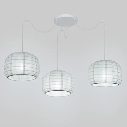 Suspension Linden, acier, beige, Diam.60 cm INSPIRE, E27 neuf