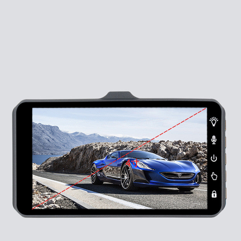 Dash cam, caméra embarquée Enregistreur de conduite à double objectif B6T