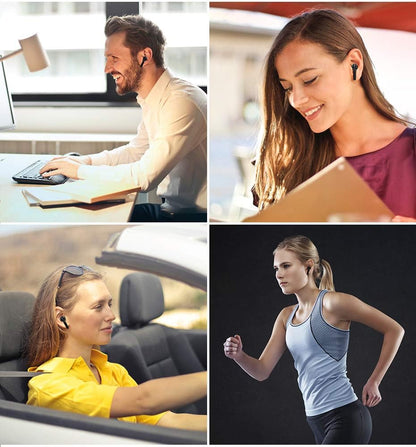 MIFA Écouteurs Bluetooth, X3 Oreillette sans Fil V5.0 Intra-Auriculaires Stéréo Wireless Earbuds IPX5 Résistant à la Sueur et Aux éclaboussures avec Micro pour Android Samsung Huawei Phone