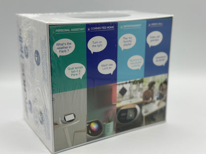 Assistant vocal - Hello 5 - Gris et Bois - Bluetooth - WiFi - USB - Ecran tactile 5" - 16 Go