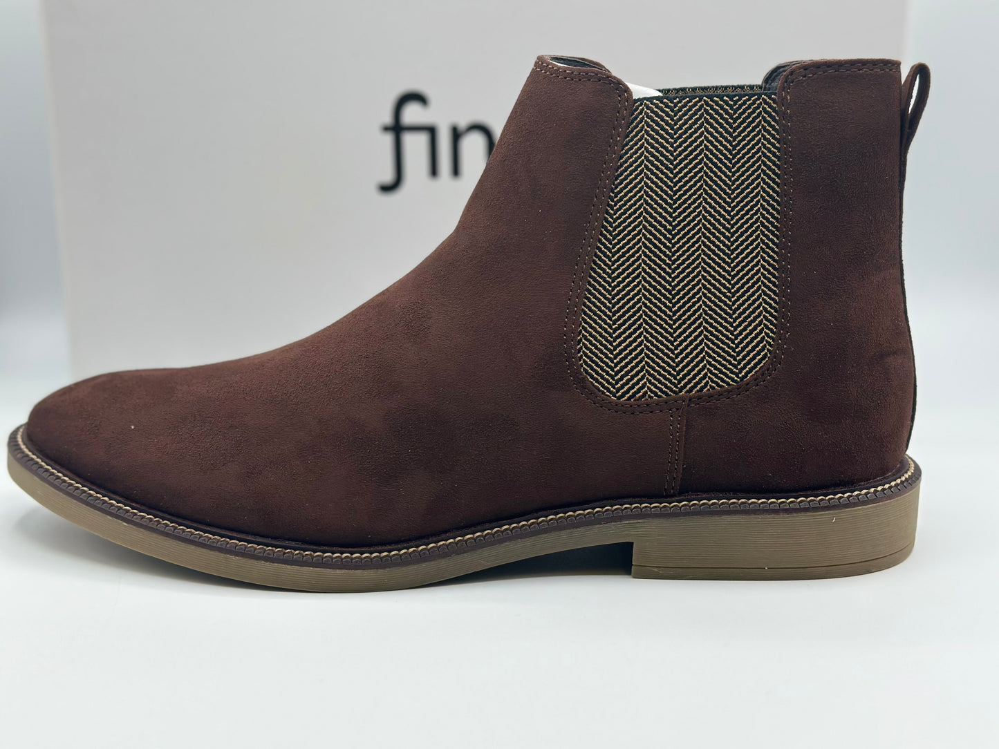 bottes Chelsea pour hommes Marsh Micro daim