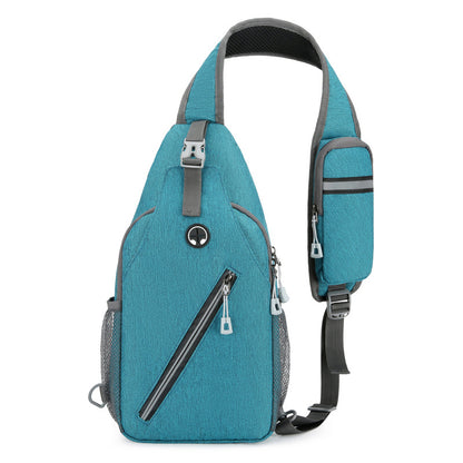 Sac de Poitrine "Urban Shield" – Rigide, Antivol & Port de Charge USB