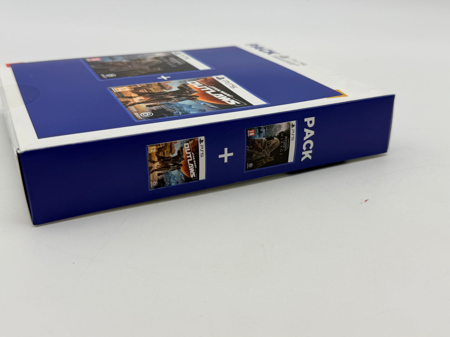 Pack Star Wars Outlaws + Assassin’s Creed Mirage PS5