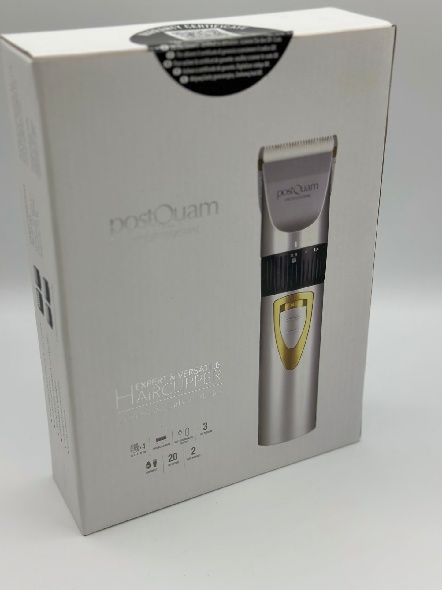 POSTQUAM PQPAE6001 ER 1910-PQPAE6001, Tondeuse à Cheveux Xpert & Versatile