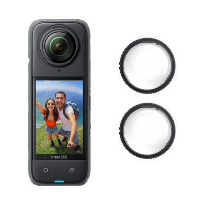 Insta360 X4 + Perche à selfie + trépied + Perche à selfie invisible 114 cm + étuis rigide jaune d’origine