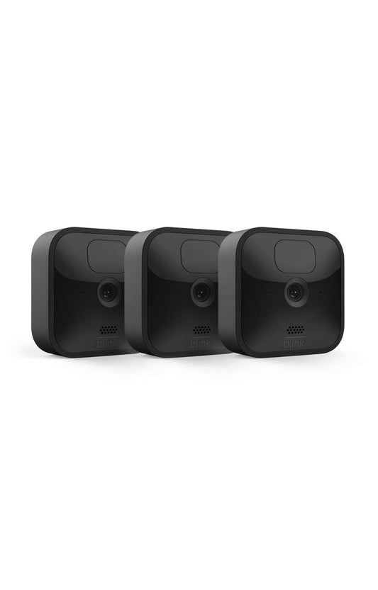 Blink Outdoor, 2 Ans D’autonomie, 3 Caméras Plus Centrale, Compatible Alexa Neuf