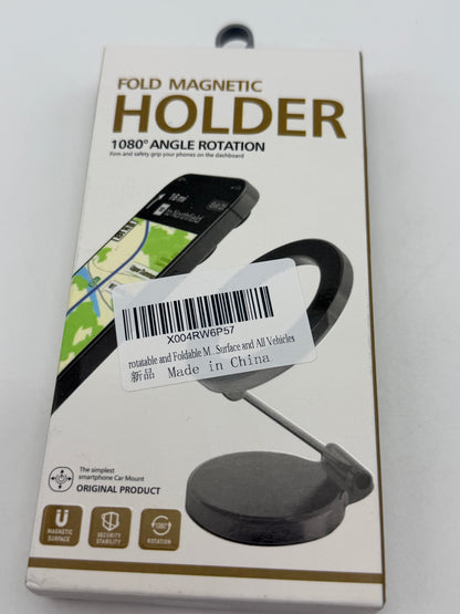 SokolOk Support magnétique pour voiture - Support magnétique pliable à 360° - Compatible avec tous les téléphones, Galaxy, smartphones, iPhone