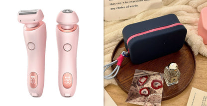 Épilateur Precision-Silk 2-en-1 – Rechargeable USB & Têtes Interchangeables