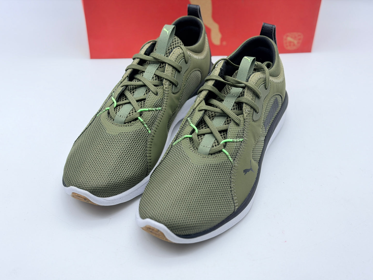PUMA Mens Better Foam Emerge Street Running Sneakers Chaussures - Vert