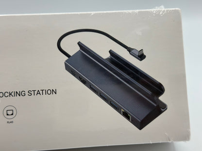 Hub USB C, Adaptateur USB C 6 en 1 Station d'accueil Multiport avec 5 Gbps USB 3.0 * 3, 4K HDMI, Charge Rapide PD 100W pour MacBook, iMac, Clé USB, Windows, Steam Deck