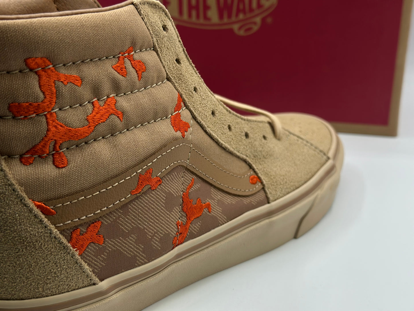 Sk8-hi Camo Embroderies Beige/orange