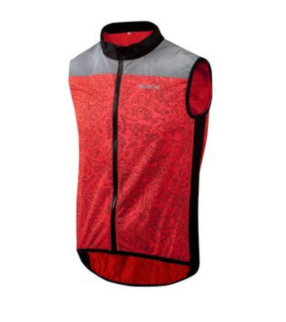Gilet Wowow Raceviz Rysy fluorescent Rouge Taille L