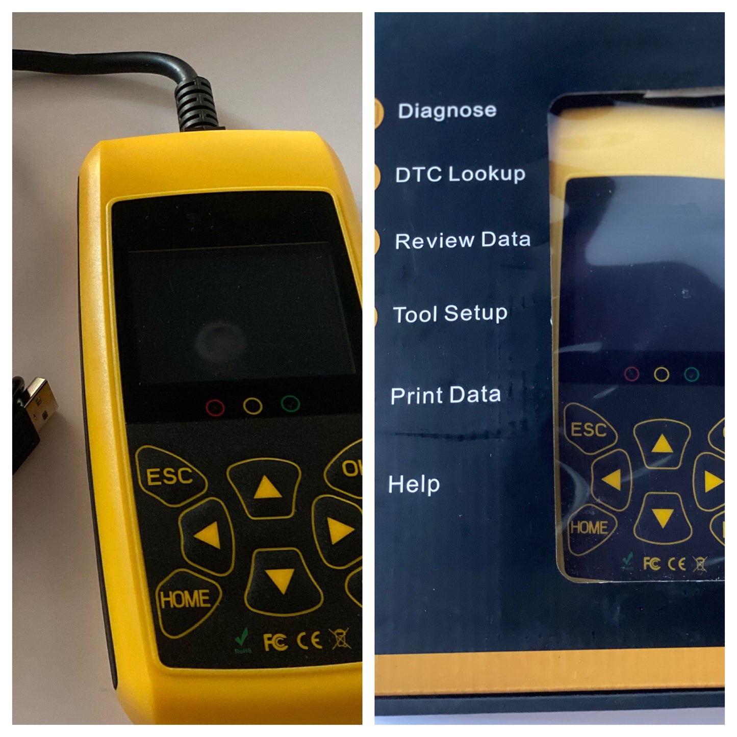 Autool CS520 Lecteur de Code Automatique Jaune neuf