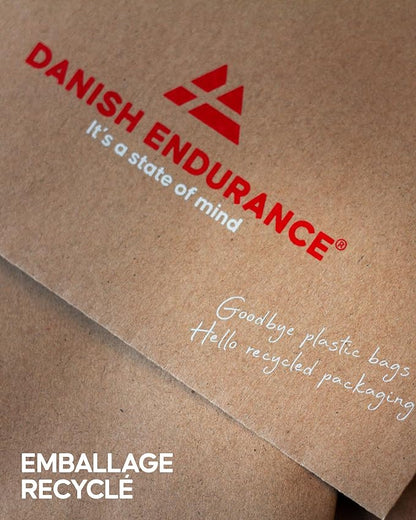DANISH ENDURANCE Boxers de Sport, Respirants et Légers, Évacuent la Transpiration, pour Homme, Lot de 6