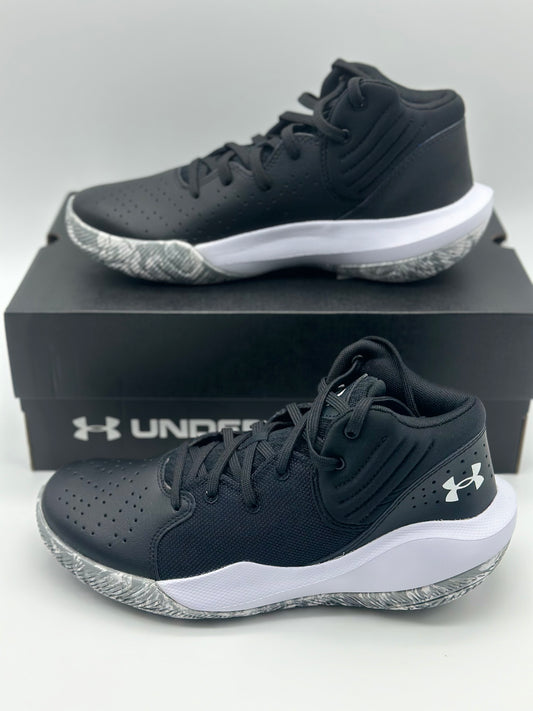 Under Armour Mixte Chaussures de Basketball Unisexe UA Jet '21 Court Performance, Noir