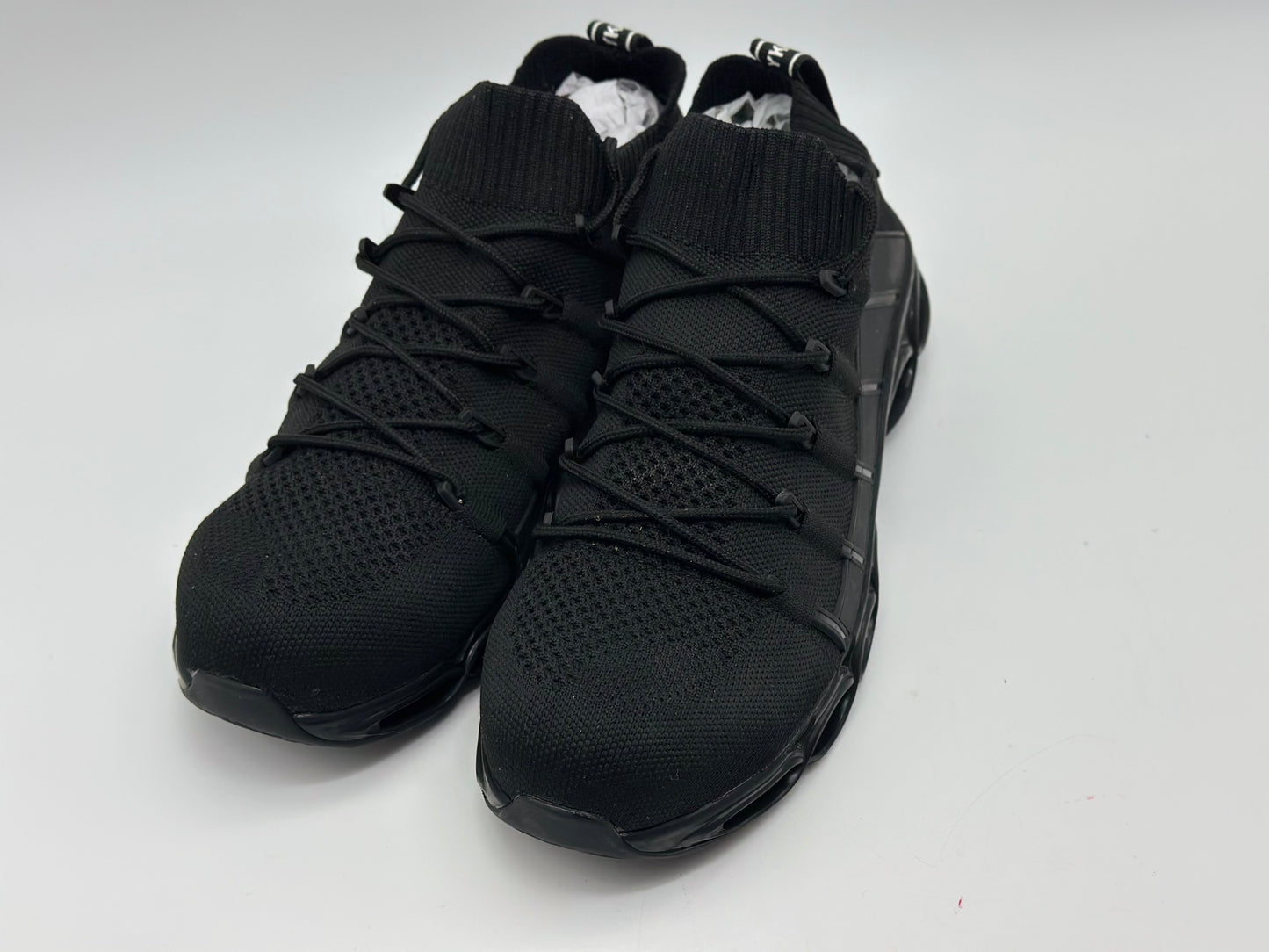 Chaussures de Sécurité Hommes Basket de Securite Femme Protection Acier Amorti Mode Confortable Legere Respirante Chaussure de Chantier(Noir G,44 EU)