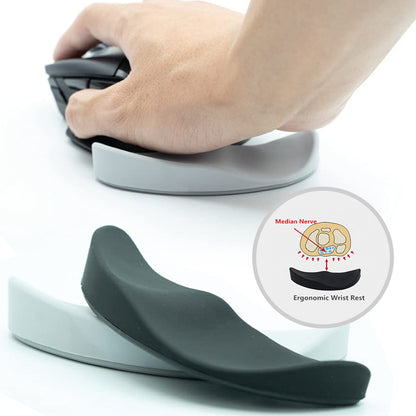 Repose-Poignet Ergonomique "Soft-Glide" – Gel de Silicone Haute Densité & Base Antidérapante