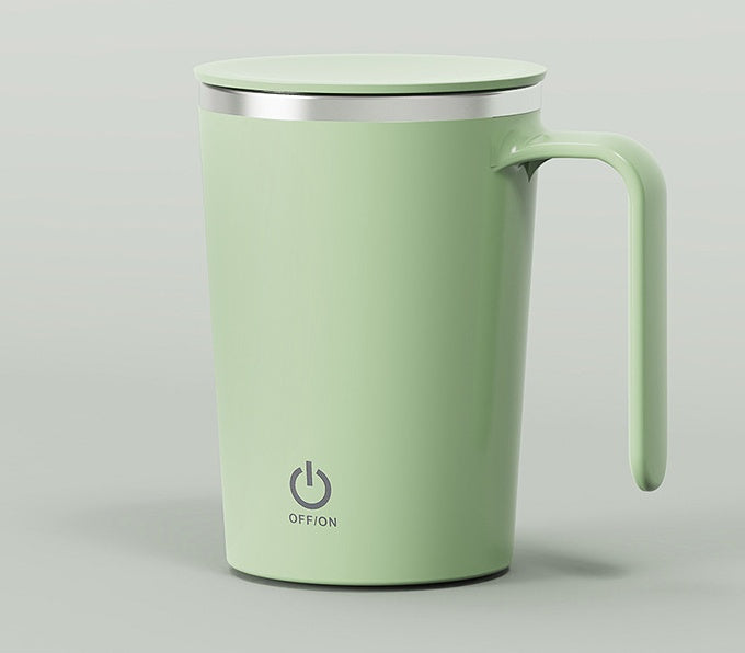 Tasse à mélanger électrique de cuisine, Tasse à café à remuer,Tasses à mélanger automatiques magnétique rotative