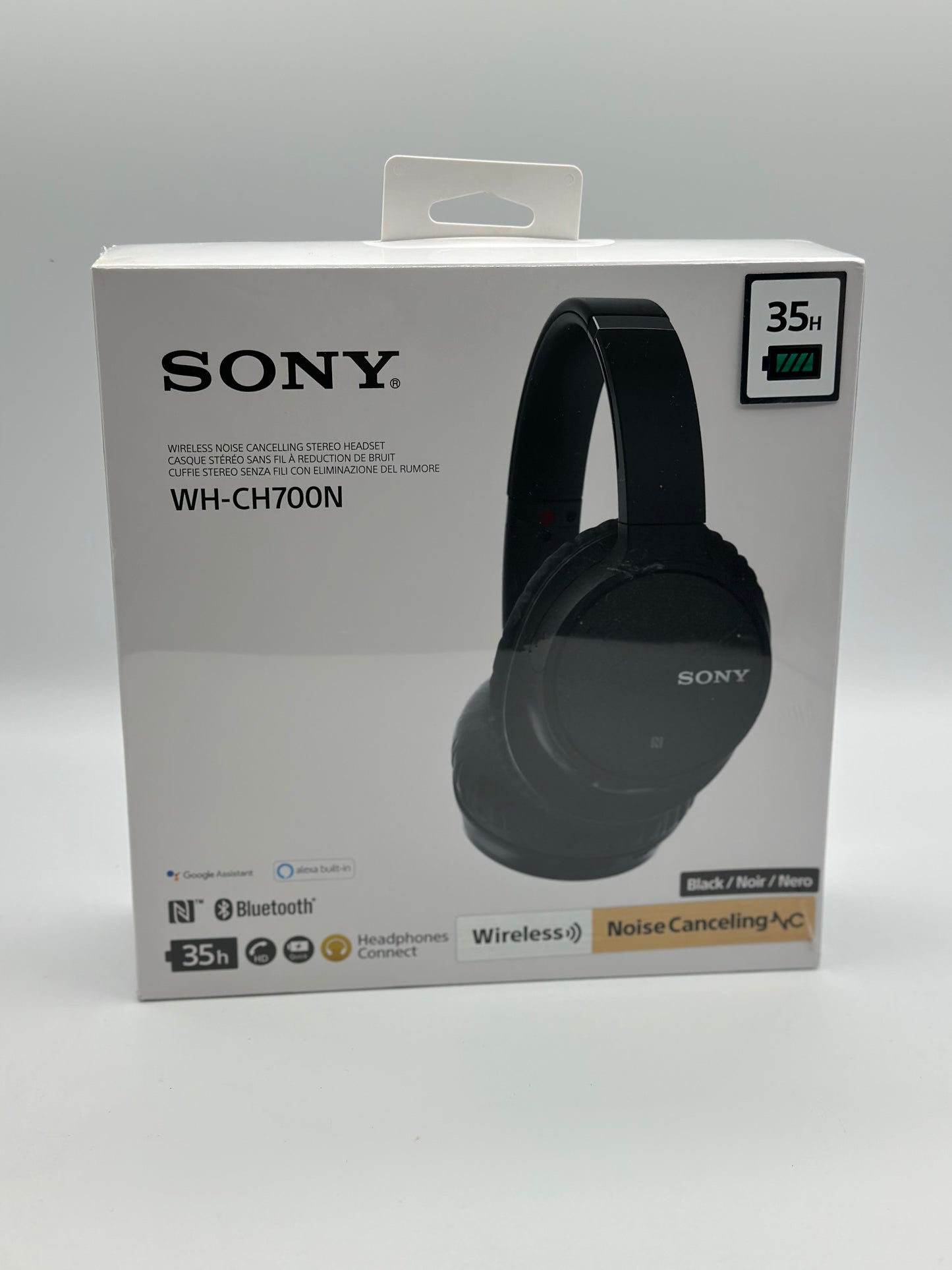 SONY
Casque audio Bluetooth - Noir - WHCH700NB