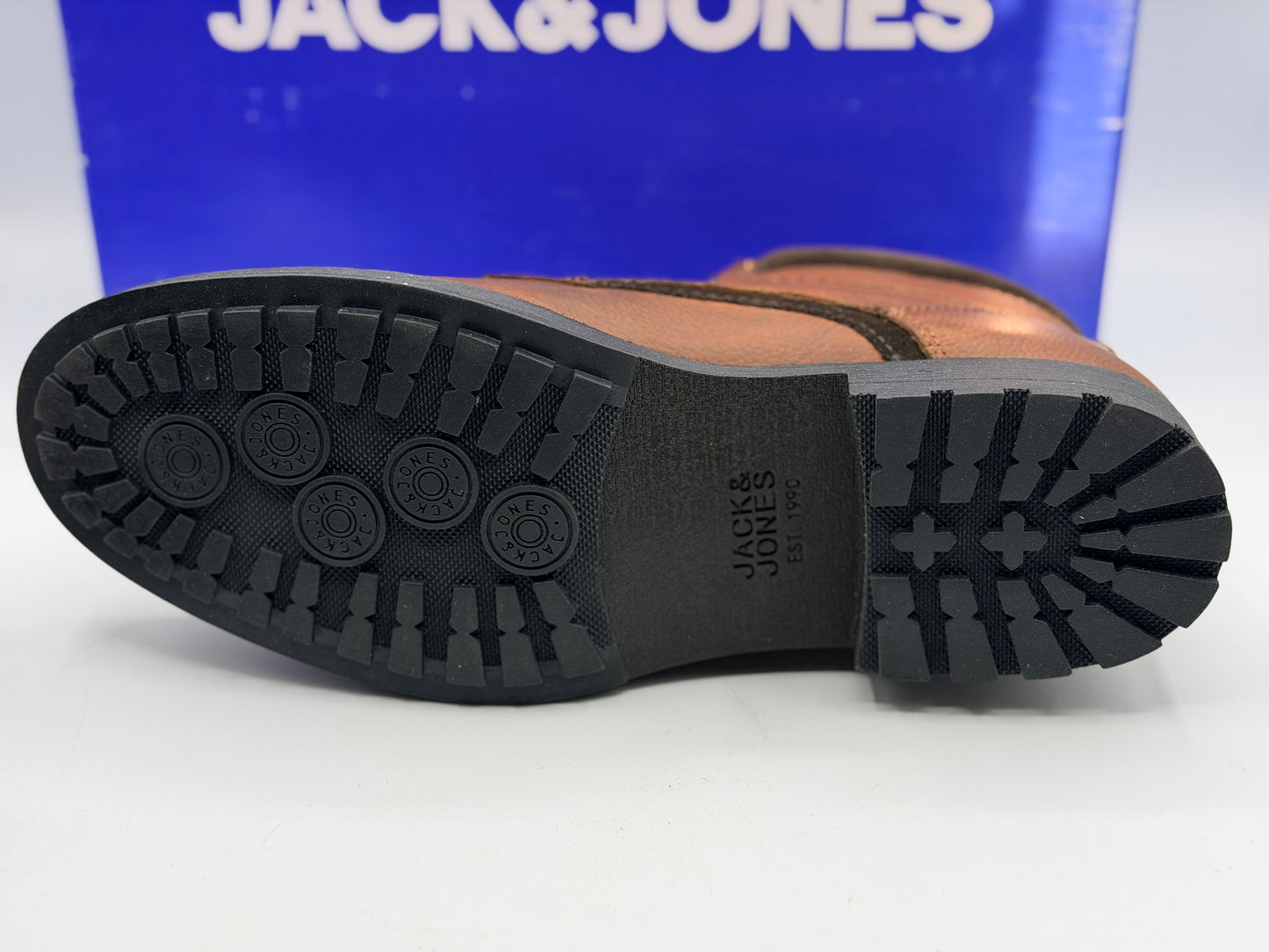 Jack & Jones - Bottines à lacets - honey