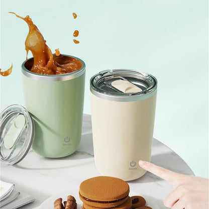 Tasse mélangeur automatique de 350 ml pour le jus, le café, le lait, en l'acier inoxydable,