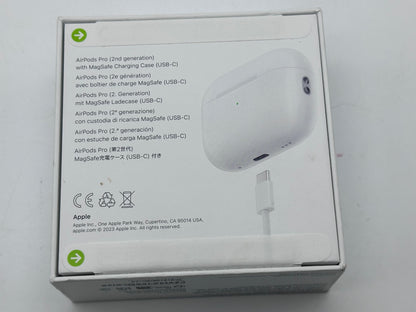 Apple AirPods Pro 2 Écouteurs sans Fil, Casques et écouteurs Bluetooth, Réduction Active du Bruit, Appareil auditif, Mode Transparence, Audio Spatial personnalisé, Son Haute-fidélité, Recharge USB-C ( origine Apple garantie)
