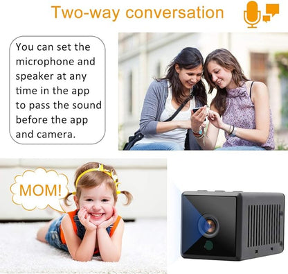 Mini Caméra espion de Surveillance WiFi 1080P avec Vision Nocturne Automatique grand angle neuve