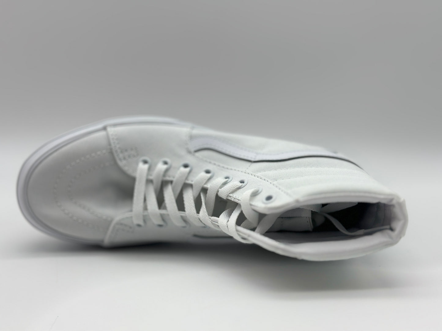 Nouvelles Vans Sk8-Hi VR3 Suede Blanc De Blanc White Sneakers High-Top